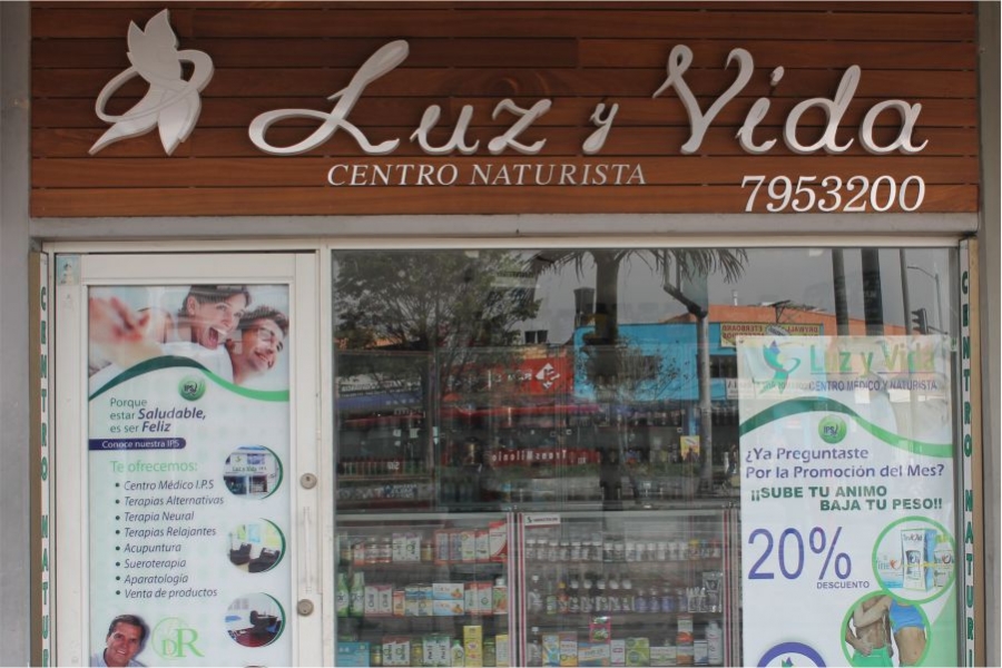 LUZ Y VIDA CENTRO MEDICO ALTERNATIVO LOCAL 110